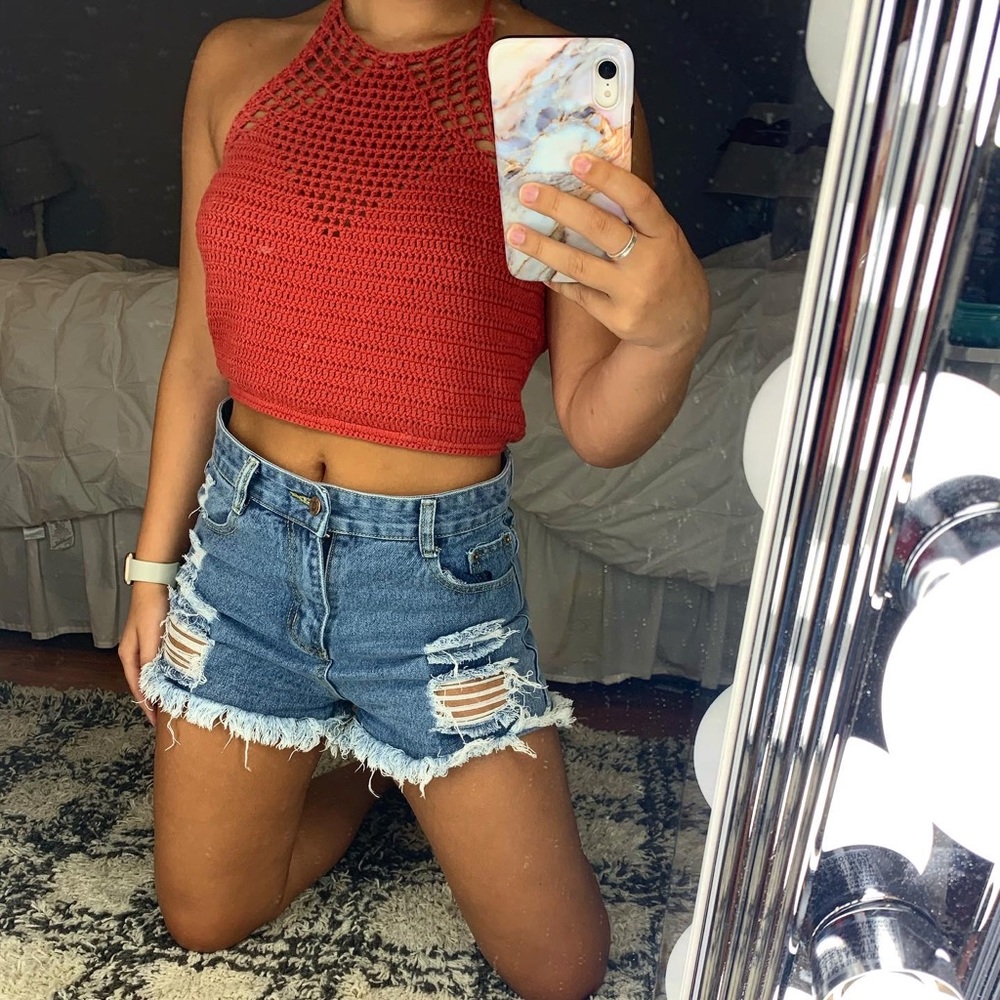 Crochet Halter Top